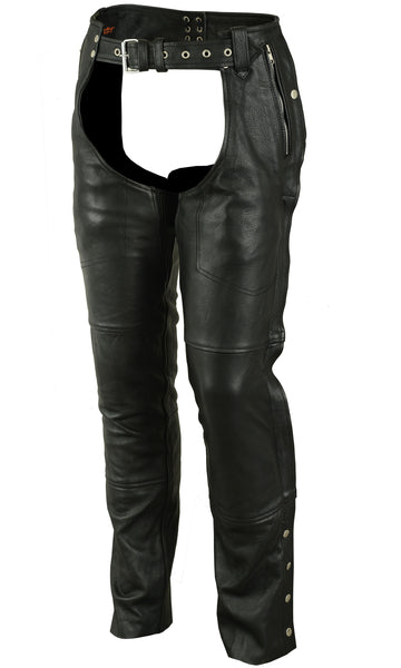 Riding Dirty Apparel  DS476 Unisex Double Deep Pocket Thermal Lined Chaps  Unisex Chaps